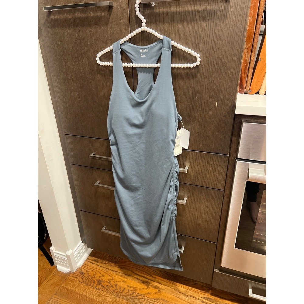 Zella blue weather dress women's small nwt